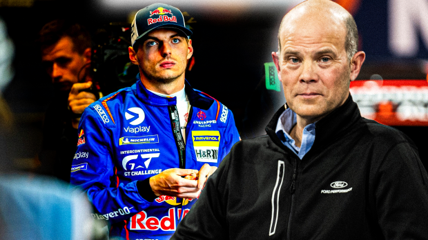 Verstappen, Rushbrook, socials @ REDBULLCONTENTPOOL — Foto: © IMAGO x GPFANS X Red Bull Contentpool