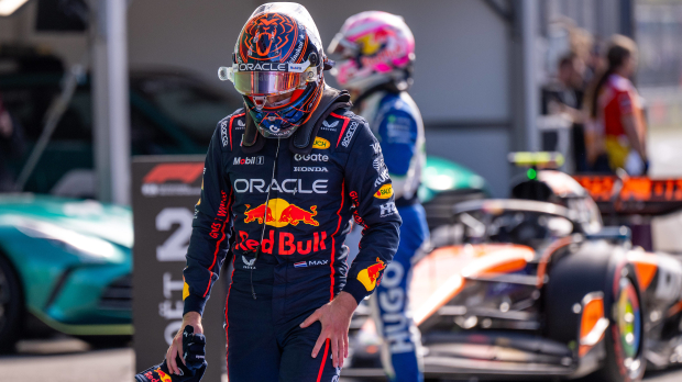 Max Verstappen in Zandvoort