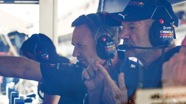 Christian Horner and Adrian Newey