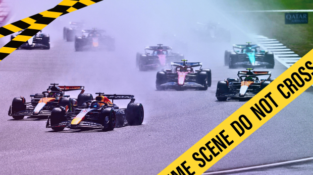 Police investigate fan stealing F1 wheel
