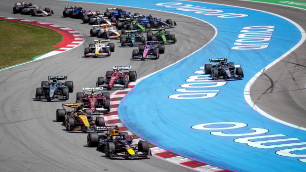 Spanish GP, start, 2025