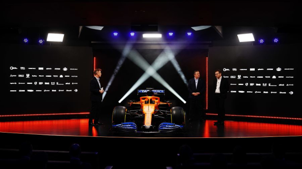 McLaren MCL35 launch in 2020
