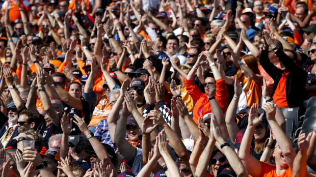 Dutch fans at Circuit Zandvoort