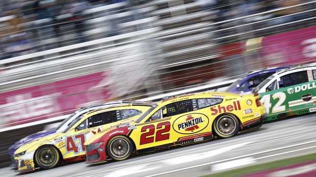A generic image of a NASCAR race at Atlanta