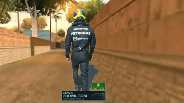 Lewis Hamilton Belgian GP Meme
