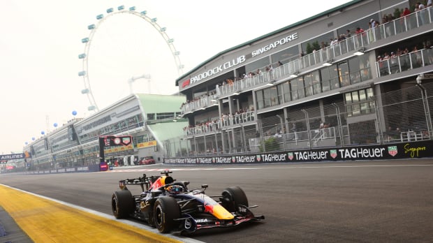 Verstappen during FP1 in Singapore — Foto: © Red Bull Content Pool