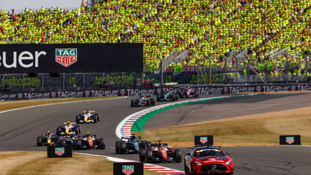 Safety Car at the end of the British GP — Foto: © IMAGO