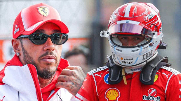 Hamilton, Leclerc, socials — Foto: © IMAGO x GPFANS