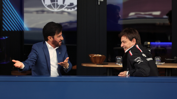 Mohammed bin Sulayem, Toto Wolff, British GP, 2023