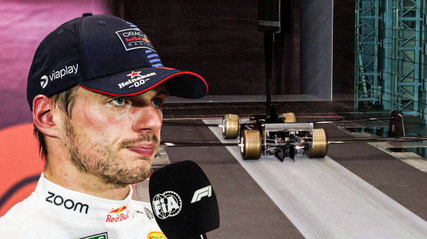 Verstappen, windtunnel, socials