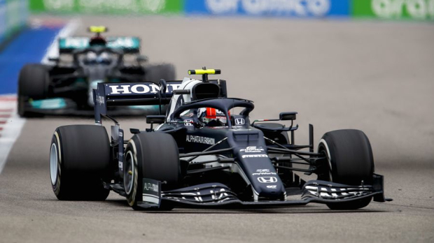Gasly, AlphaTauri, RussianGP