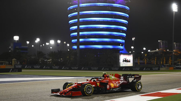 Sainz, Ferrari, BahrainGP