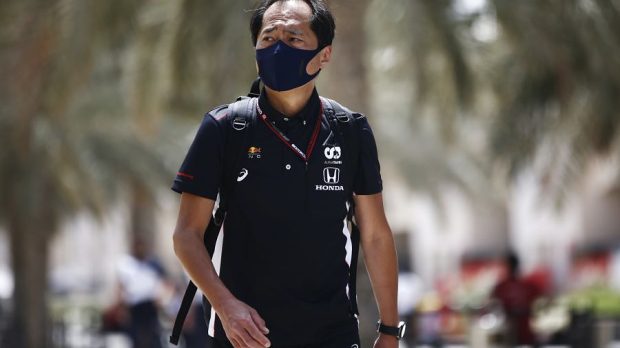 Toyoharu Tanabe in the Bahrain paddock