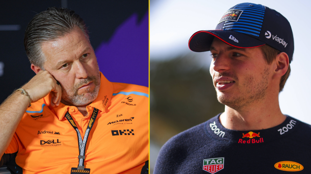 Brown, Verstappen, socials
