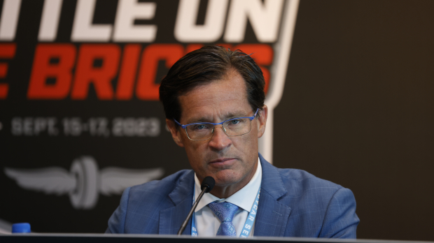 Boles tijdens persconferentie Battle at the Brickyard