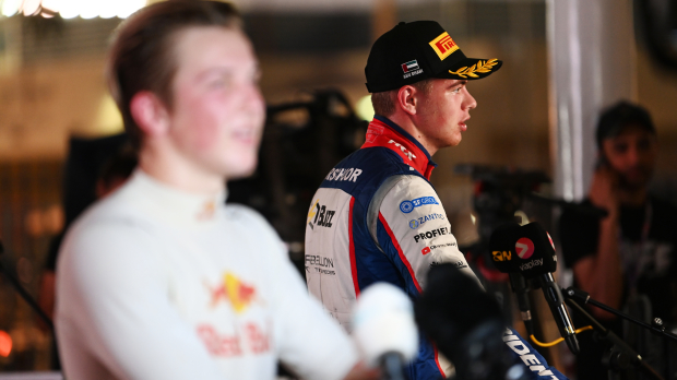 Verschoor na podium in Abu Dhabi in 2022