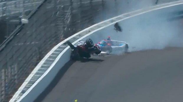 Indy 500 crash