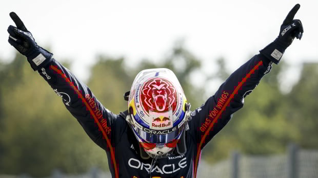 Max Verstappen after his win at Monza