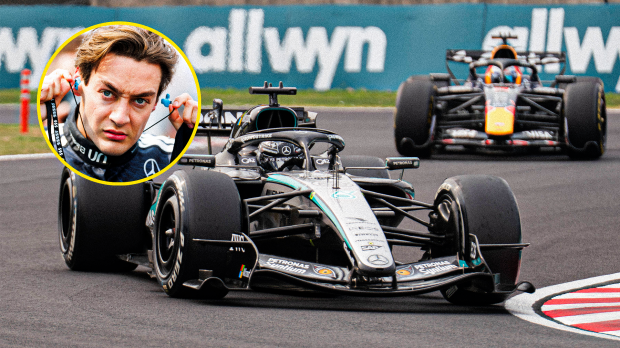 Russell, Verstappen, socials — Foto: © IMAGO x GPFANS