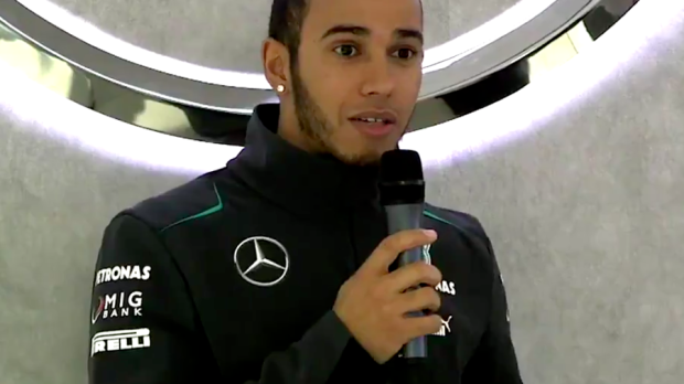 Lewis Hamilton on his Mercedes debut