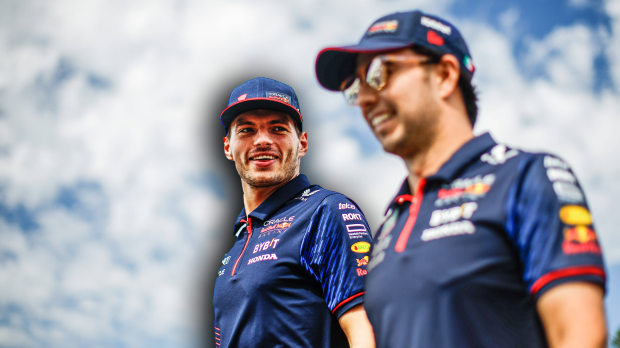 Verstappen, Pérez, social