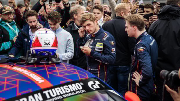 Verstappen ahead of his Nurburgring debut