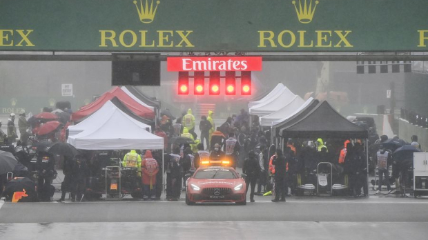 Raceprocedure afgebroken. 