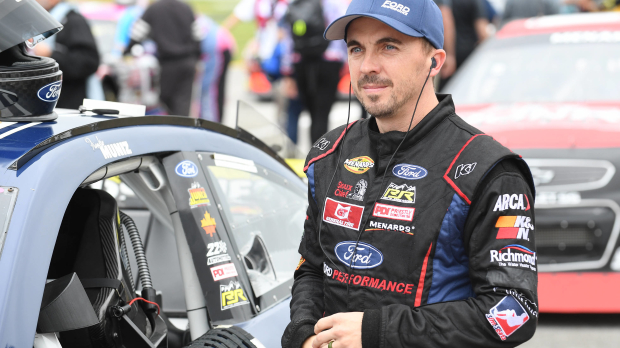 An image of NASCAR driver Frankie Muniz