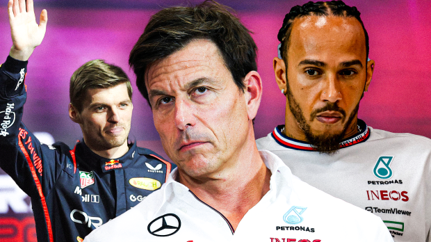 Wolff, Hamilton, Verstappen, socials