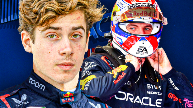 Verstappen, Colapinto, socials