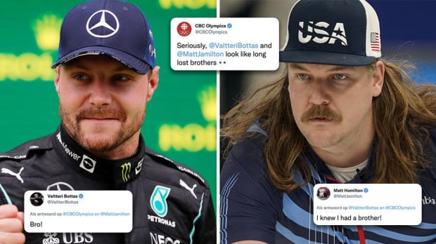 Valtteri Bottas and his 'twin' — Foto: © LAT Images