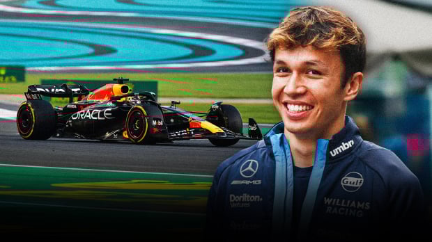 albon, red bull