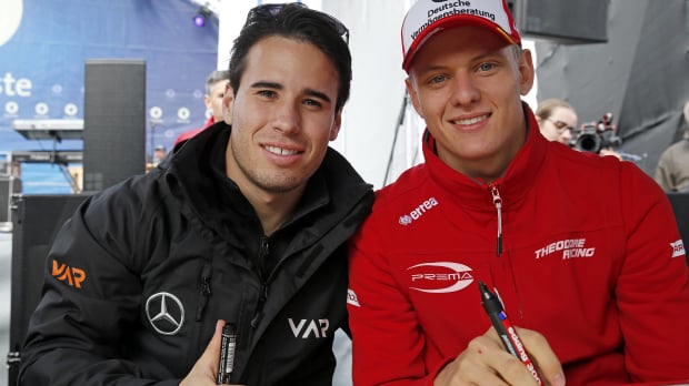 Joey Mawson en Mick Schumacher