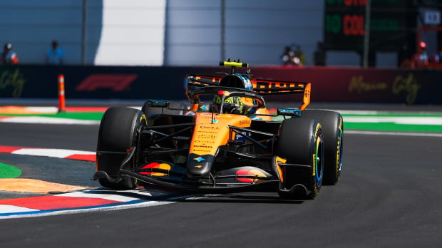 Norris during FP3 in Mexico City — Foto: © IMAGO
