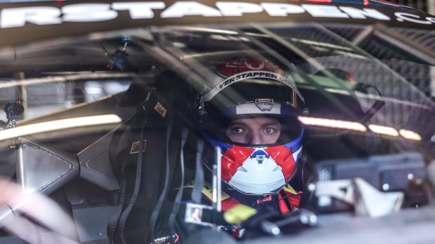 Verstappen onboard Ferrari at Nürburgring