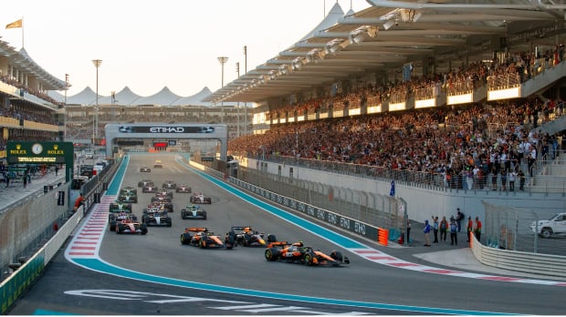 Track picture from the F1 Abu Dhabi GP. Image Credit: SportsBreaks