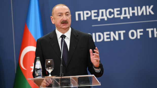 Ilham Aliyev is de president van Azerbeidzjan
