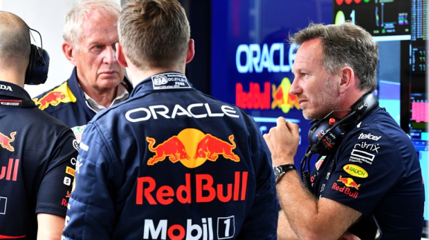 Horner en Marko van Red Bull