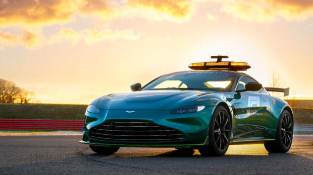 Aston Martin safety car