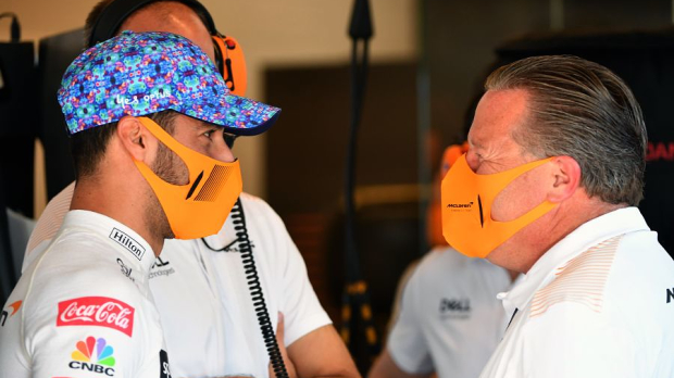 Brown and Ricciardo 