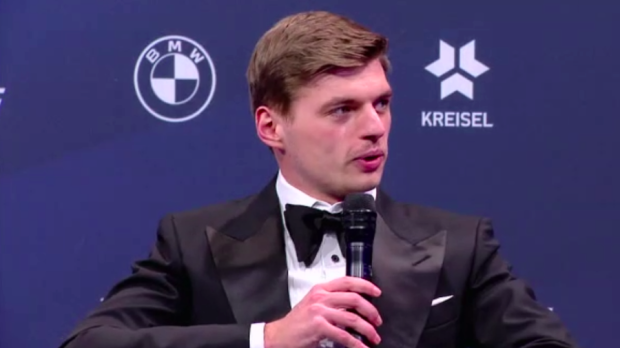 Red Bull driver Max Verstappen at the FIA Gala Awards
