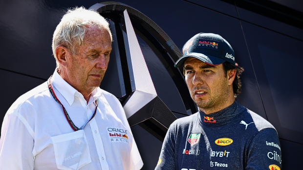 Sergio Perez, Helmut Marko, Mercedes, Social