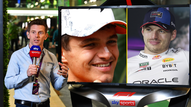Davidson, Norris, Verstappen, social