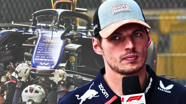 Verstappen reacts to Colapinto crash