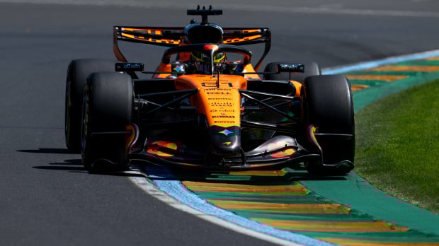 Piastri during FP1 in Melbourne — Foto: © IMAGO