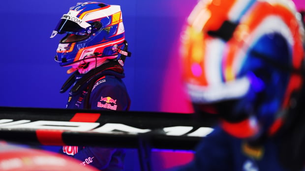 Juncadella in the Verstappen Racing garage at Barcelona-Catalunya — Foto: © SRO/JEP