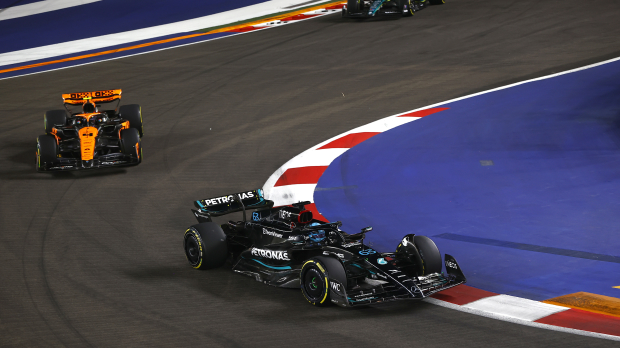 Russell, Norris, Singapore, 2023