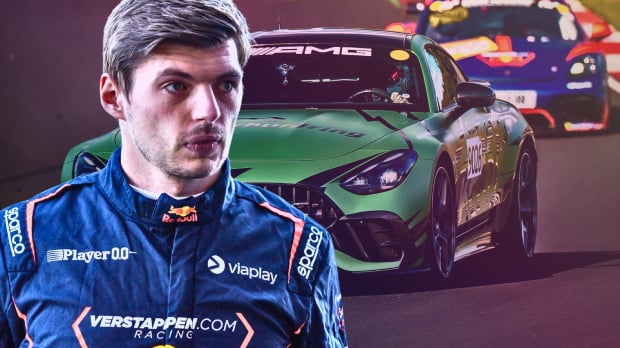 Verstappen with instructor