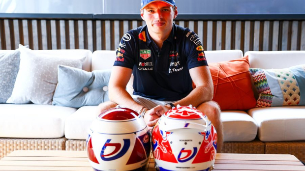 El casco especial de Max Verstappen