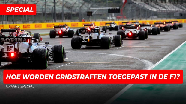 Thumbnail: Hoe worden gridstraffen toegepast in de Formule 1? | GPFans Special — Foto: © LAT Images